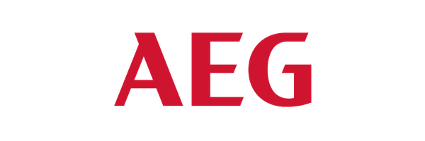 Logo AEG, marque d'électroménager partenaire des cuisines KOA Kitchen à Remiremont