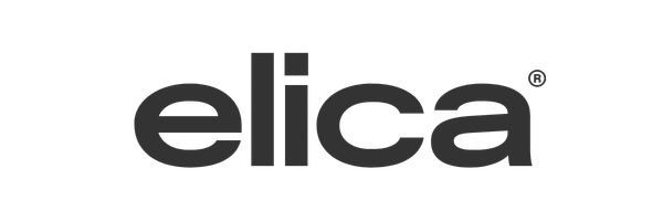 Logo Elica, marque de hottes aspirantes partenaire de KOA Kitchen dans les Vosges