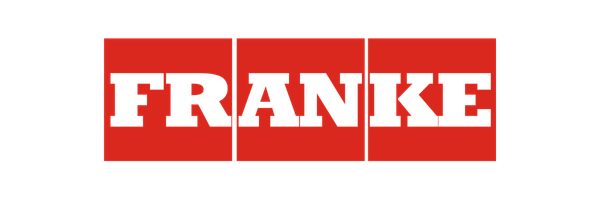 Logo Franke, marque d'éviers et robinetterie de cuisine partenaire de KOA Kitchen à Remiremont