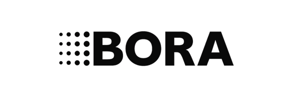 Logo Bora, marque de hottes aspirantes intégrées aux îlots de cuisine KOA Kitchen dans les Vosges